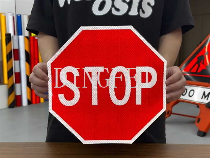 3M Reflective Stop Sticker factory