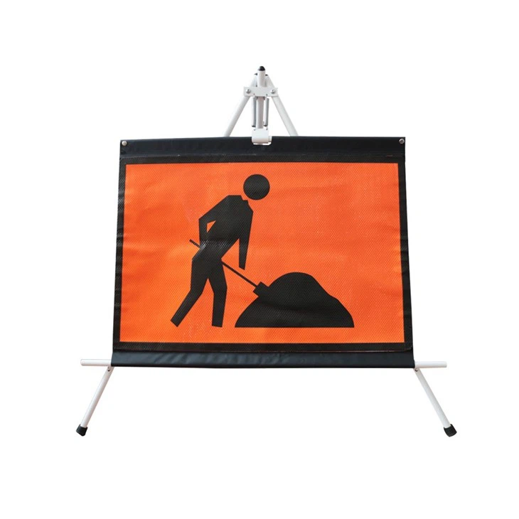 Australia Man At Work Reflective Tripod Roll Up Sign Kit