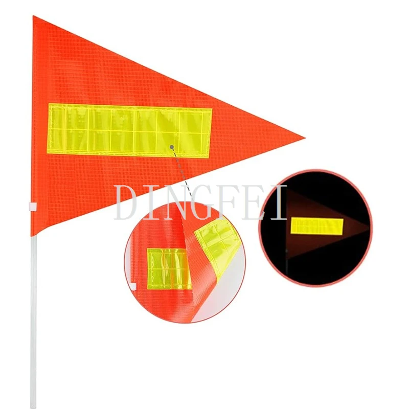 Bike Safety Flag Reflective Stripe