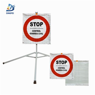 Stop Control Guardia Civil Roll Up تابلو ترافیک